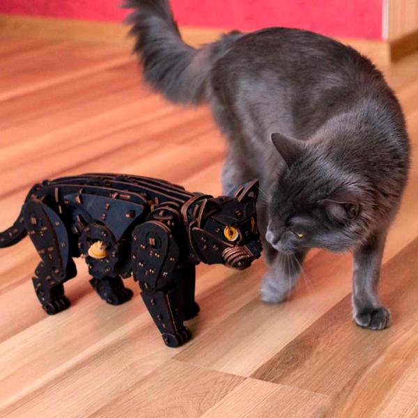 Puzzle 3D Ewa Toys Black Cat 14+/ Numărul de piese: 508 photo 6