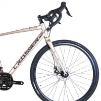 Bicicletă Crosser POINT 700C 28" 17" Aluminiu/ Beige Gray photo 3