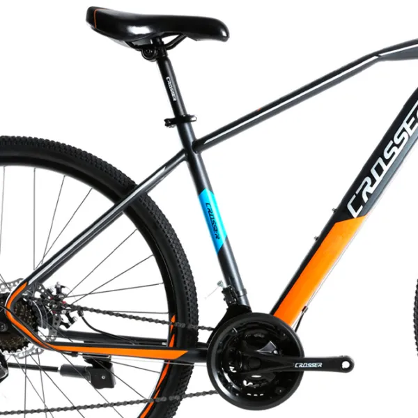 Bicicletă Crosser Gemini 29" 19" Oțel/ Black Orange photo 3