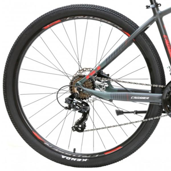 Bicicletă Crosser 075 29" 17" Aluminiu/ Black Red photo 2