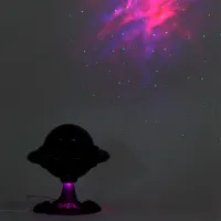 Proiector de stele Starry Sky Star UFO Galaxy Black photo 7