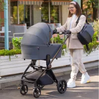 Cărucior pentru copil Carrello Ultra 2 in 1 1058027-2/ Blue photo 7