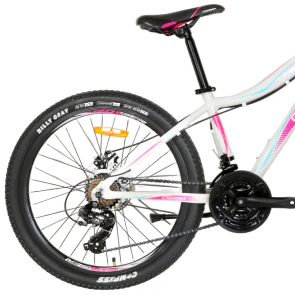 Bicicletă Crosser Sweet 26" 13" Aluminiu/ White Pink photo 2 Bicicletă Crosser Sweet 26" 13" Aluminiu/ White Pink photo 2