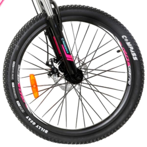 Bicicletă Crosser Sweet 26" 13" Aluminiu/ White Pink photo 4 Bicicletă Crosser Sweet 26" 13" Aluminiu/ White Pink photo 4