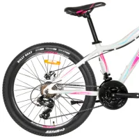 Bicicletă Crosser Sweet 24" 13" Aluminiu/ White Pink photo 2