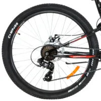 Bicicletă Crosser Dream Folding 26" 17" Aluminiu/ Black Red photo 2