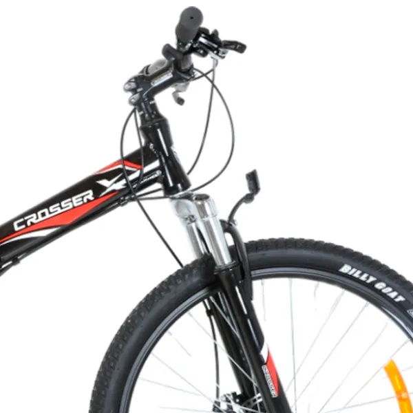 Bicicletă Crosser Dream Folding 26" 17" Aluminiu/ Black Red photo 4 Bicicletă Crosser Dream Folding 26" 17" Aluminiu/ Black Red photo 4