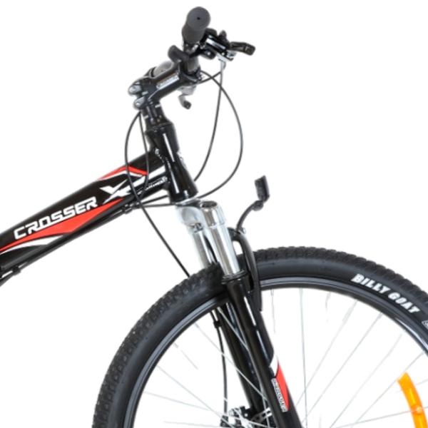 Bicicletă Crosser Dream Folding 26" 17" Aluminiu/ Black Red photo 4 Bicicletă Crosser Dream Folding 26" 17" Aluminiu/ Black Red photo 4