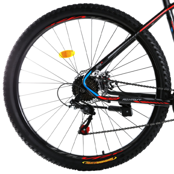 Bicicletă Azimut Nevada 26" Oțel/ Black Red photo 2 Bicicletă Azimut Nevada 26" Oțel/ Black Red photo 2