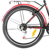 Bicicletă Mustang Sport 26" 16" Aluminiu/ Black Red photo 2