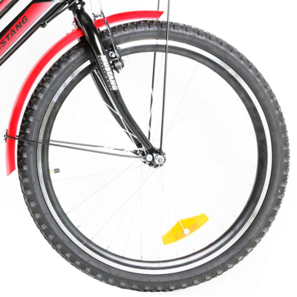 Bicicletă Mustang Sport 26" 16" Aluminiu/ Black Red photo 4 Bicicletă Mustang Sport 26" 16" Aluminiu/ Black Red photo 4