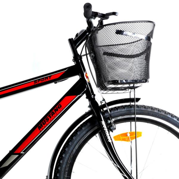 Bicicletă Mustang Sport 26" 16" Aluminiu/ Gray Red photo 4