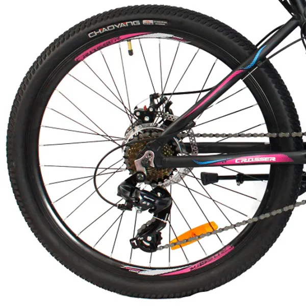 Bicicletă Crosser Sweet 26" 13" Aluminiu/ Black Pink photo 2