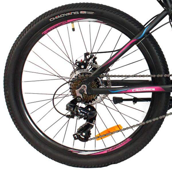 Bicicletă Crosser Sweet 26" 13" Aluminiu/ Black Pink photo 2