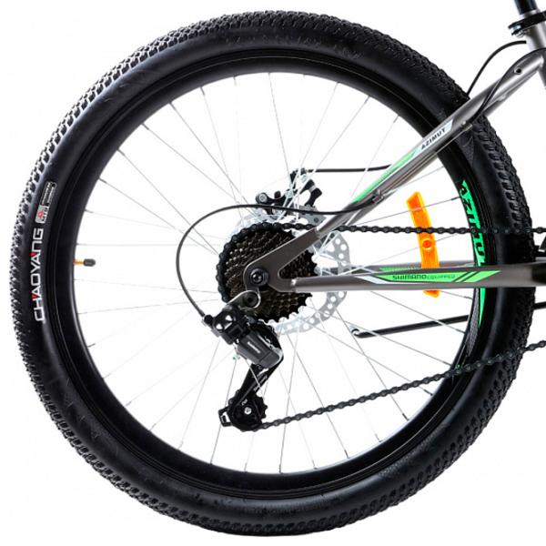 Bicicletă Azimut Stormer Forest 26" 16" Oțel/ Gray Green photo 2 Bicicletă Azimut Stormer Forest 26" 16" Oțel/ Gray Green photo 2