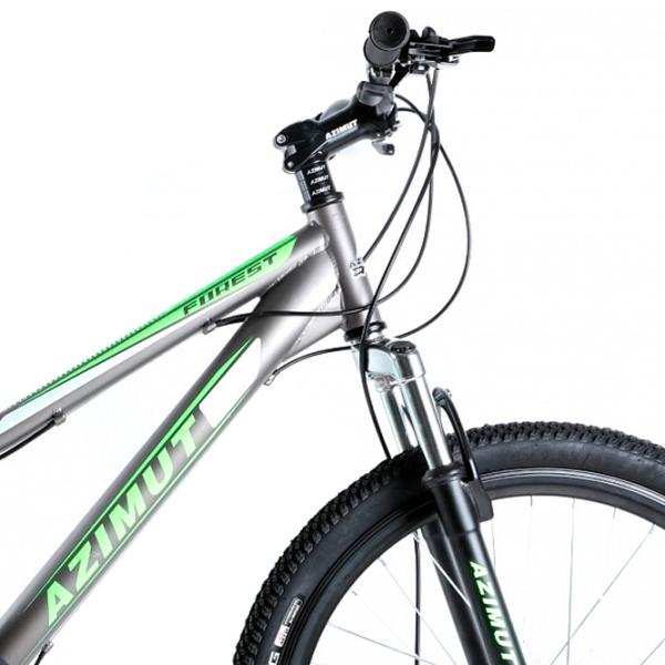Bicicletă Azimut Stormer Forest 26" 16" Oțel/ Gray Green photo 4 Bicicletă Azimut Stormer Forest 26" 16" Oțel/ Gray Green photo 4