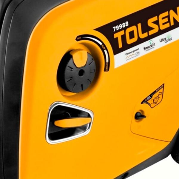 Генератор Tolsen 79988 230 В Бензин/ 3.5 кВт photo 3