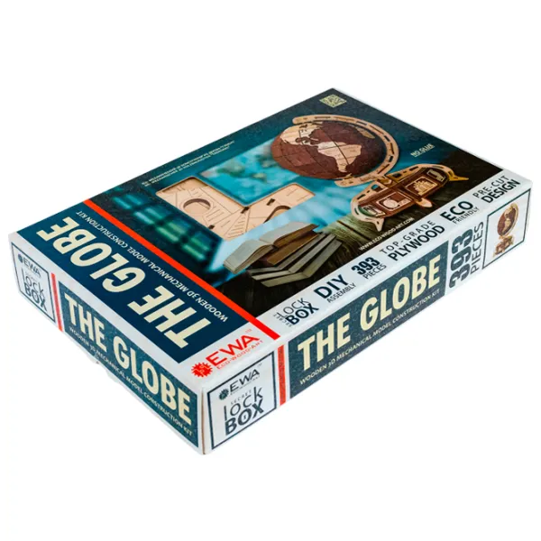 Пазл 3D Ewa Toys The Globe 14+/ Количество деталей: 393 photo 6