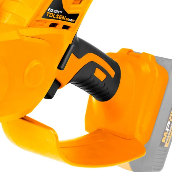 Fierăstrău cu lanţ Tolsen 87366 cu acumulator/ Yellow photo 2