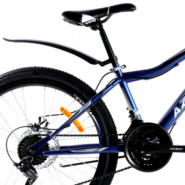 Bicicletă Azimut Stormer Forest 24" 16" Oțel/ Blue Dark photo 3 Bicicletă Azimut Stormer Forest 24" 16" Oțel/ Blue Dark photo 3