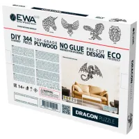Пазл 3D Ewa Toys Dragon 14+/ Количество деталей: 344 photo 5