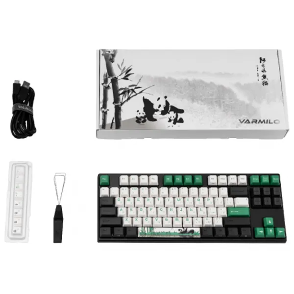 Tastatură Varmilo Panda R2 Fără fir/ Black photo 6