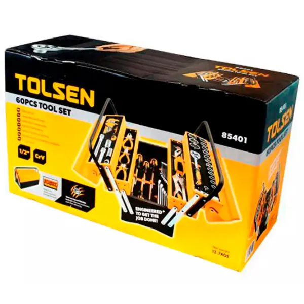 Набор инструментов Tolsen 85401 Количество в наборе: 60 photo 7