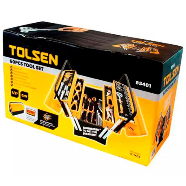 Набор инструментов Tolsen 85401 Количество в наборе: 60 photo 7