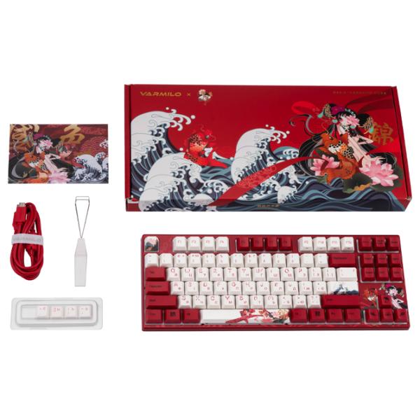 Tastatură Varmilo KOI Fără fir/ Red photo 4