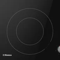Plită încorporabilă combinată Hansa BHMS61414030 Black photo 5