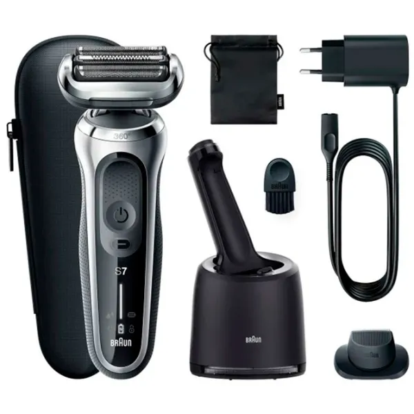Бритва электрическая Braun 71-S7200cc Серый Черный  photo 2
