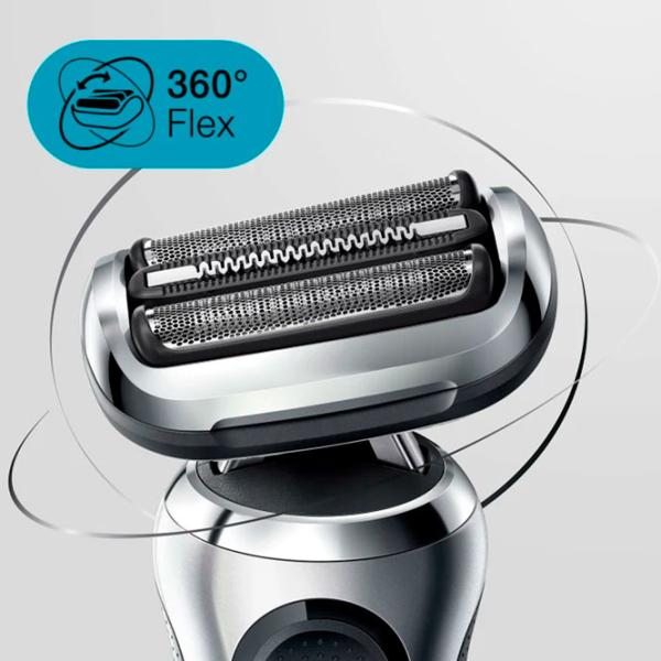 Бритва электрическая Braun 71-S7200cc Серый Черный  photo 3