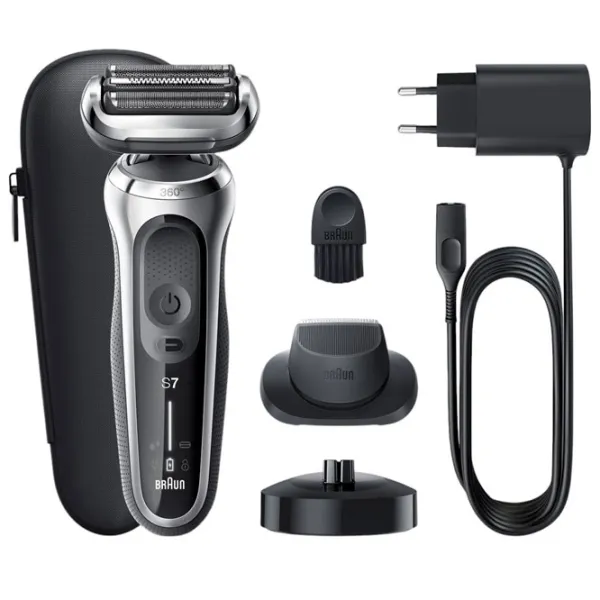 Aparat de ras electric Braun 71-S4200cs Silver Black  photo 3