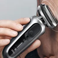 Бритва электрическая Braun 71-S4200cs Серебряный Черный photo 5
