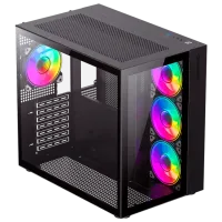 Carcasă Gamemax Infinity Mid Tower / Black photo 2