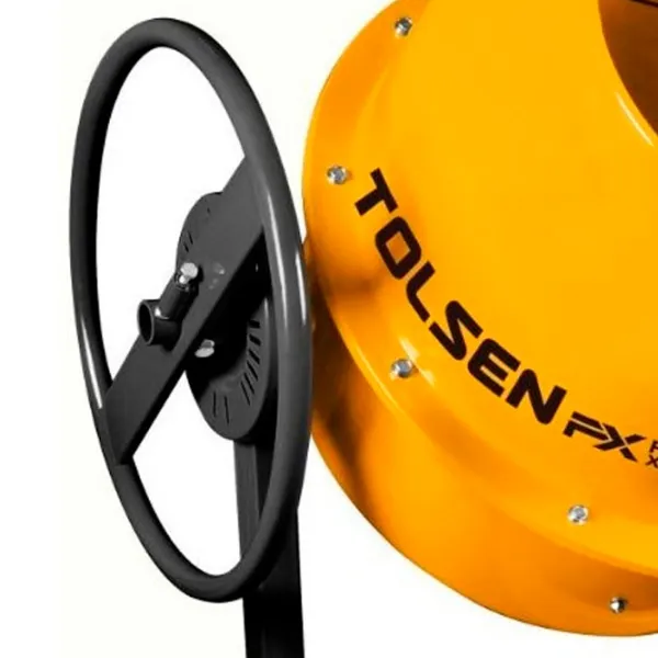 Бетономешалка Tolsen 79952 140 л 550 Вт/ Желтый photo 4