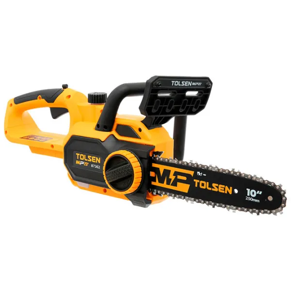 Fierăstrău cu lanţ Tolsen 87362 cu acumulator/ Yellow photo 2 Fierăstrău cu lanţ Tolsen 87362 cu acumulator/ Yellow photo 2
