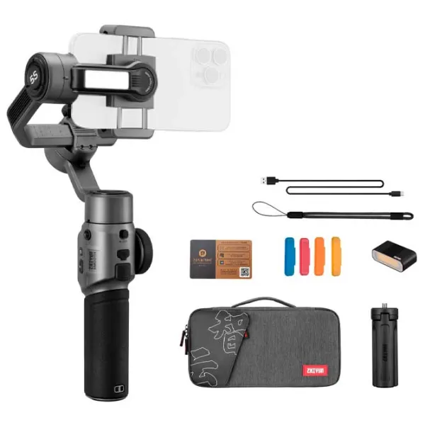 Стабилизатор Zhiyun SMOOTH 5S COMBO Bluetooth/ Черный photo 5