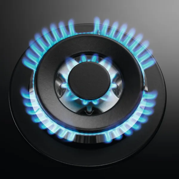 Plită încorporabilă pe gaz AEG HKB64420NB Sticlă călită/ Black photo 3