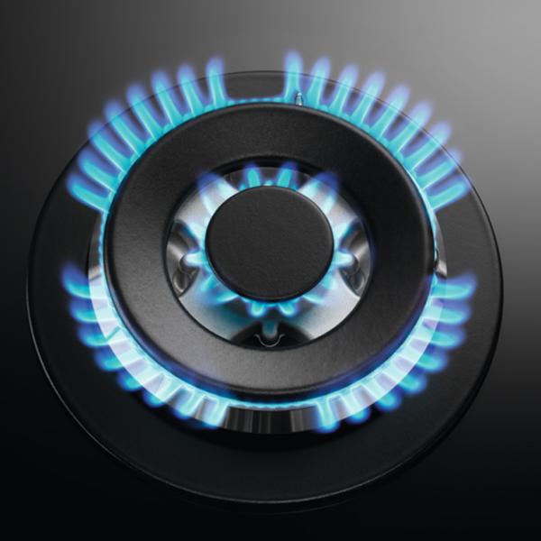 Plită încorporabilă pe gaz AEG HKB64420NB Sticlă călită/ Black photo 3