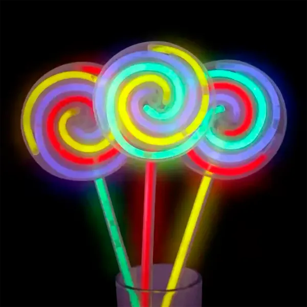 Bețișoare luminoase Candy Gow Color 1002952001 Multicolor Multicolor photo 3