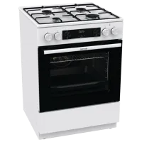 Aragaz Gorenje GKS6C70WJ Pe gaz/ White/ Black photo 2