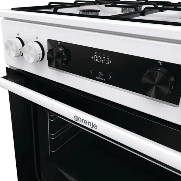 Aragaz Gorenje GKS6C70WJ Pe gaz/ White/ Black photo 6