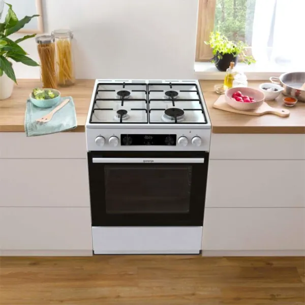 Aragaz Gorenje GKS6C70WJ Pe gaz/ White/ Black photo 8