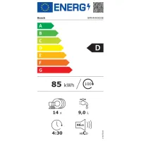 Посудомоечная машина Bosch SMV4HVX03E Полногабаритная/ Нержавеющая сталь photo 8