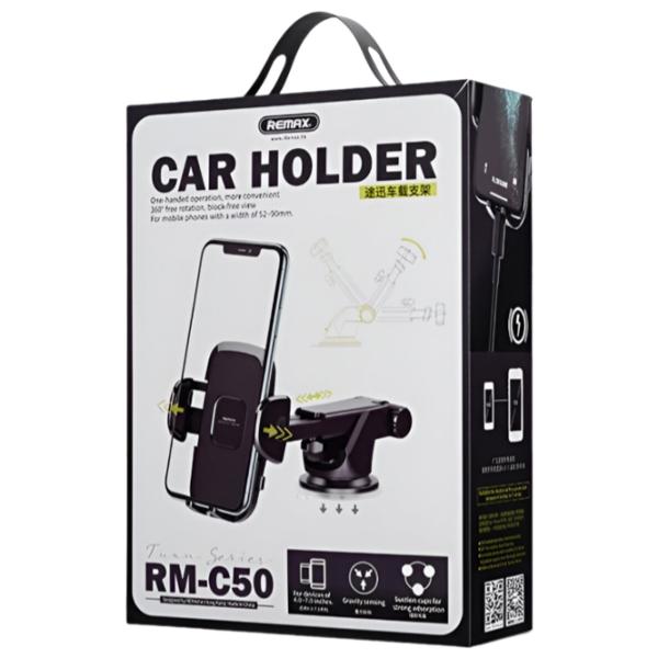 Suport pentru telefon Remax RM-C50 Black photo 2