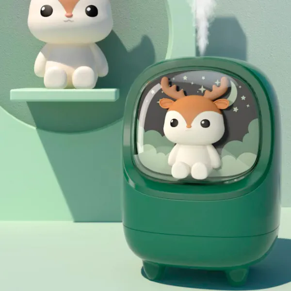 Umidificator de aer Cute Pet M23 Cu ultrasunet/ Green photo 9