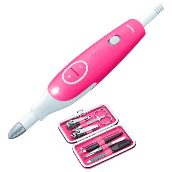 Set pentru manichiură și pedichiură Beurer MP44 Pink photo 3