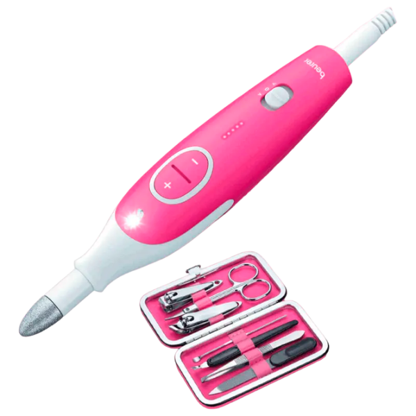 Set pentru manichiură și pedichiură Beurer MP44 Pink photo 3