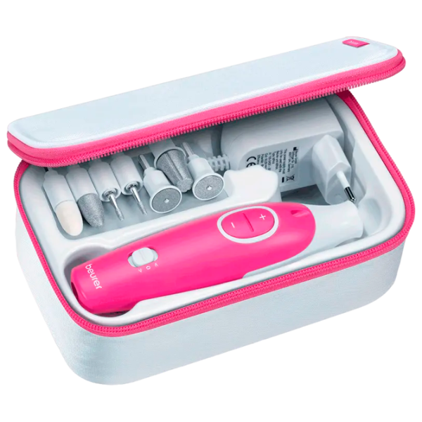 Set pentru manichiură și pedichiură Beurer MP44 Pink photo 6
